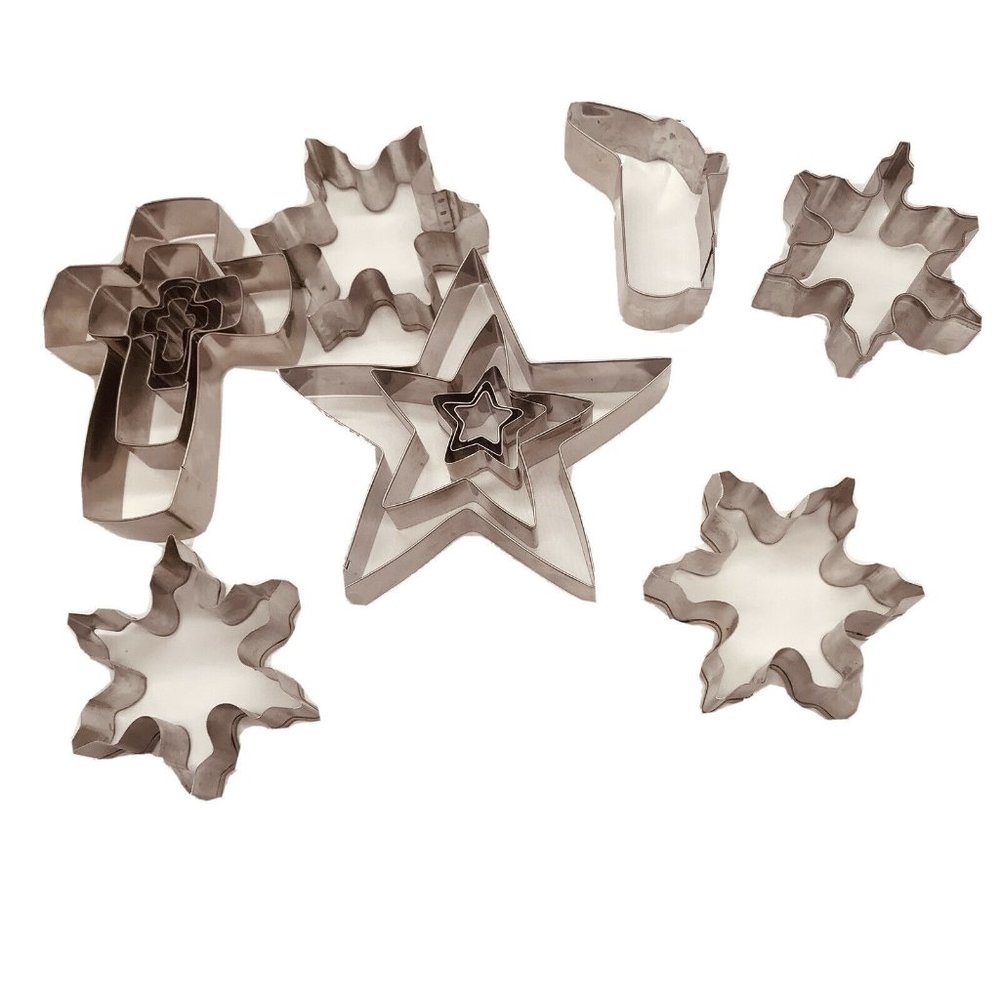 Ann Clark Christmas Cookie Cutter Lot of 15